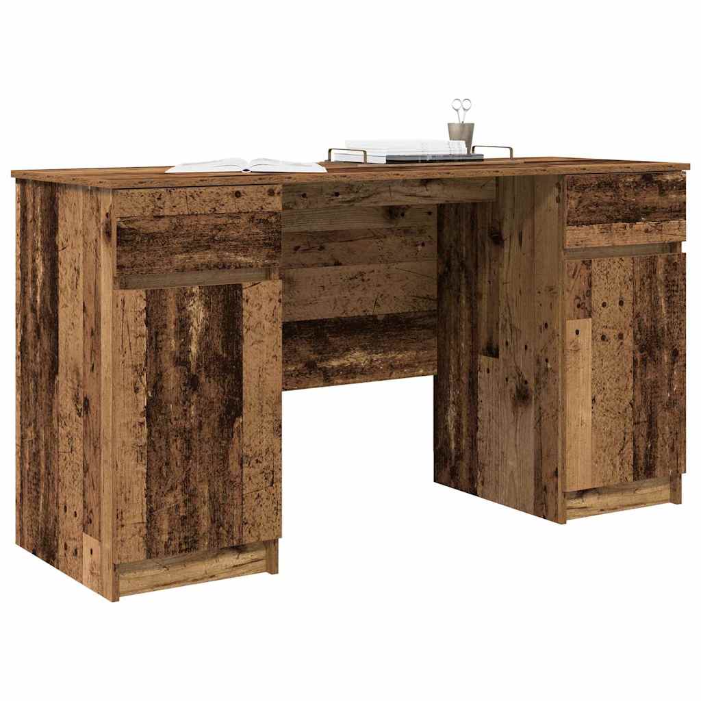 Table Made of Reclaimed Wood 140x49x76 cm