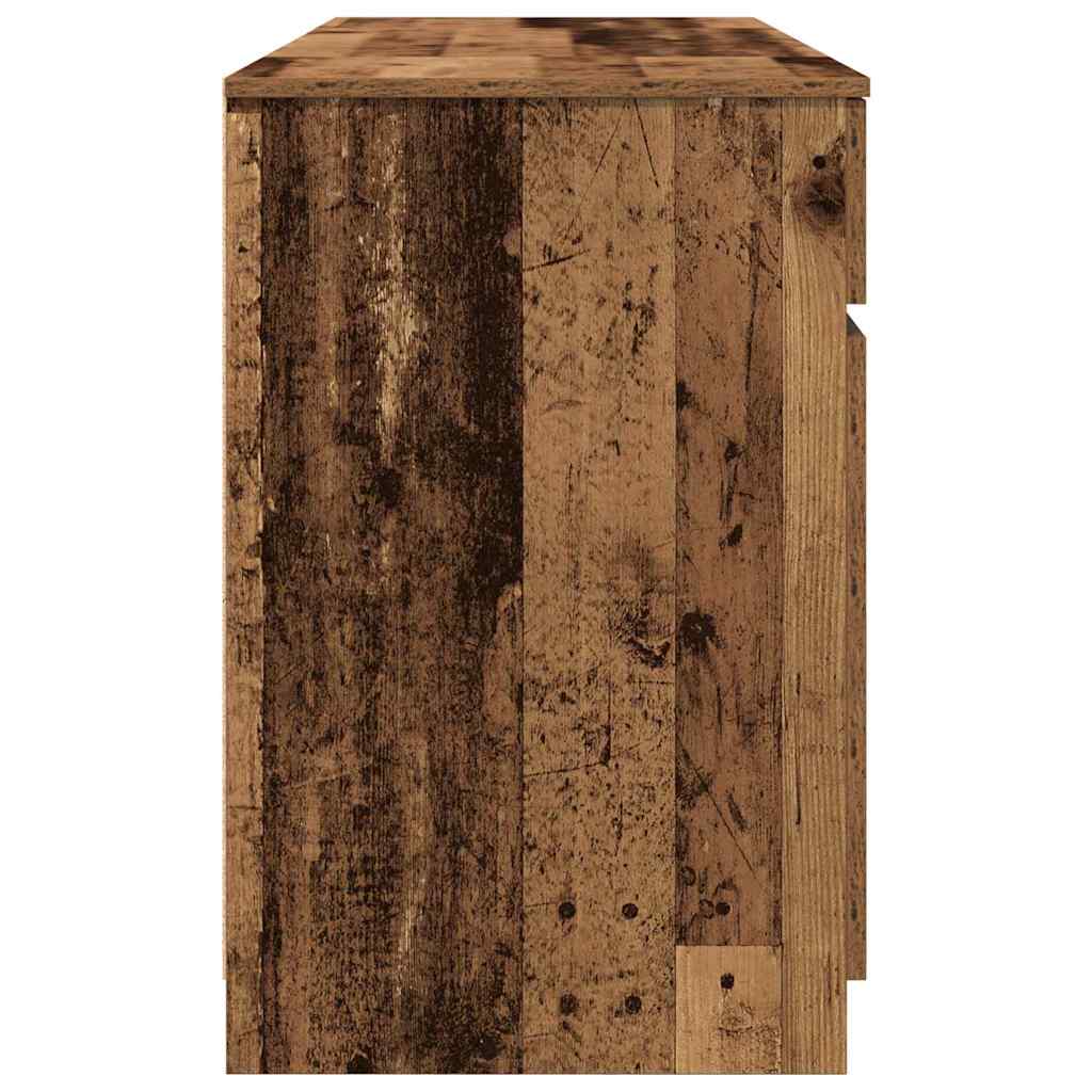 Table Made of Reclaimed Wood 140x49x76 cm