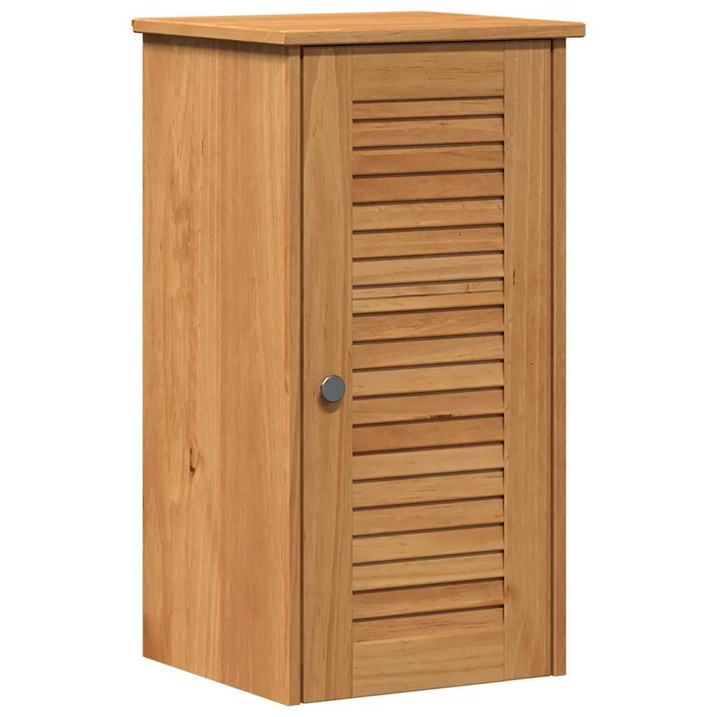 Vonios baldų rinkinys 2 pcs Ruda ir Medaus ruda 37 x 34 x 80 cm