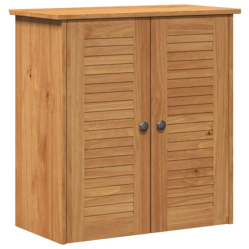 Vonios baldų rinkinys su stalčių su lentyna su saugykla su durimis 2 pcs Ruda 67.5 x 34 x 80 cm
