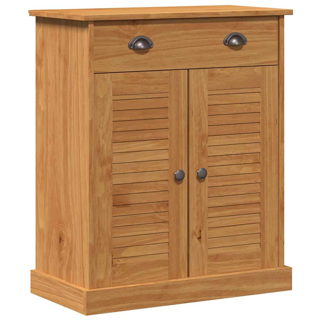 Vonios baldų rinkinys su stalčių su lentyna su saugykla su durimis 2 pcs Ruda 67.5 x 34 x 80 cm