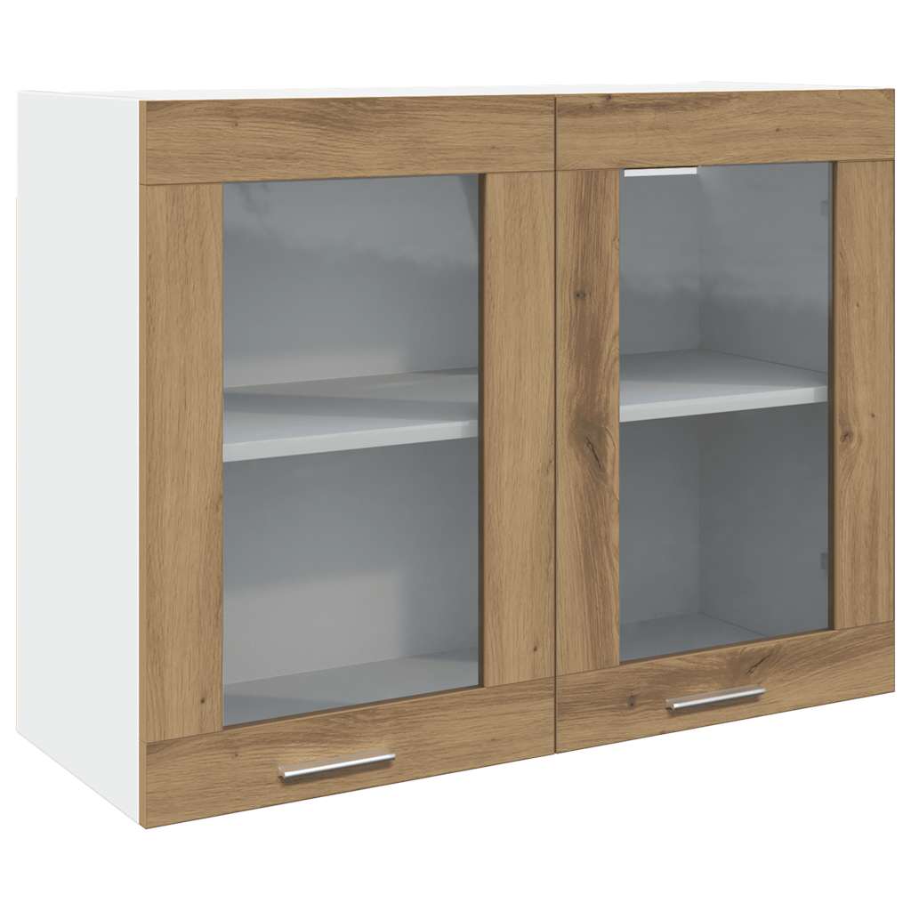 7 dalių virtuvės spintelių rinkinys Artisan Oak Engineered Wood