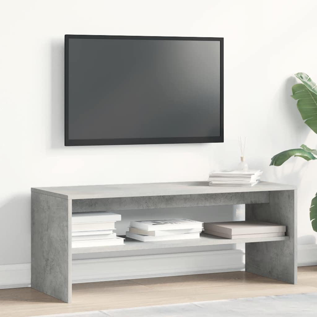 Telev. skap., bet. pel. kr., 100x40x40cm, kok. skaid. pl.