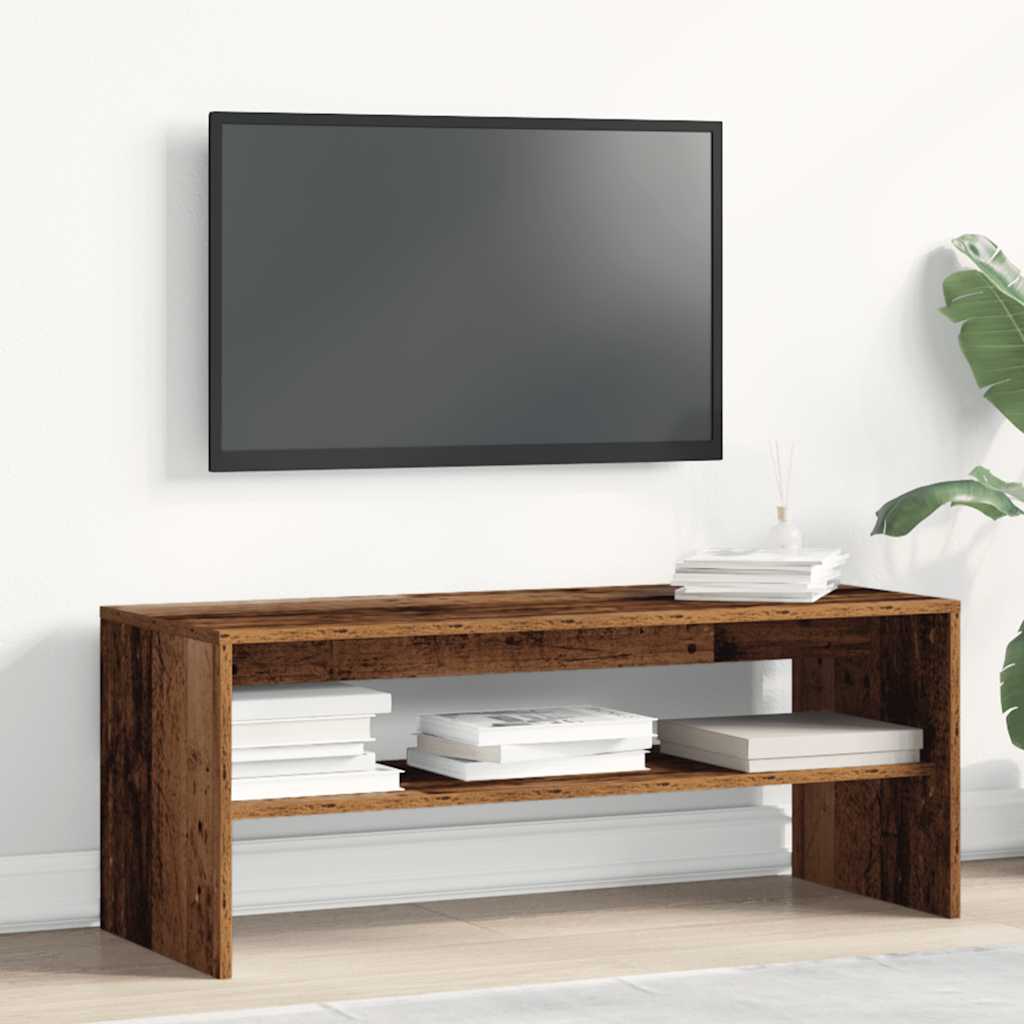 televizoriaus spintelė Old Wood 100x40x40 cm Engineered Wood