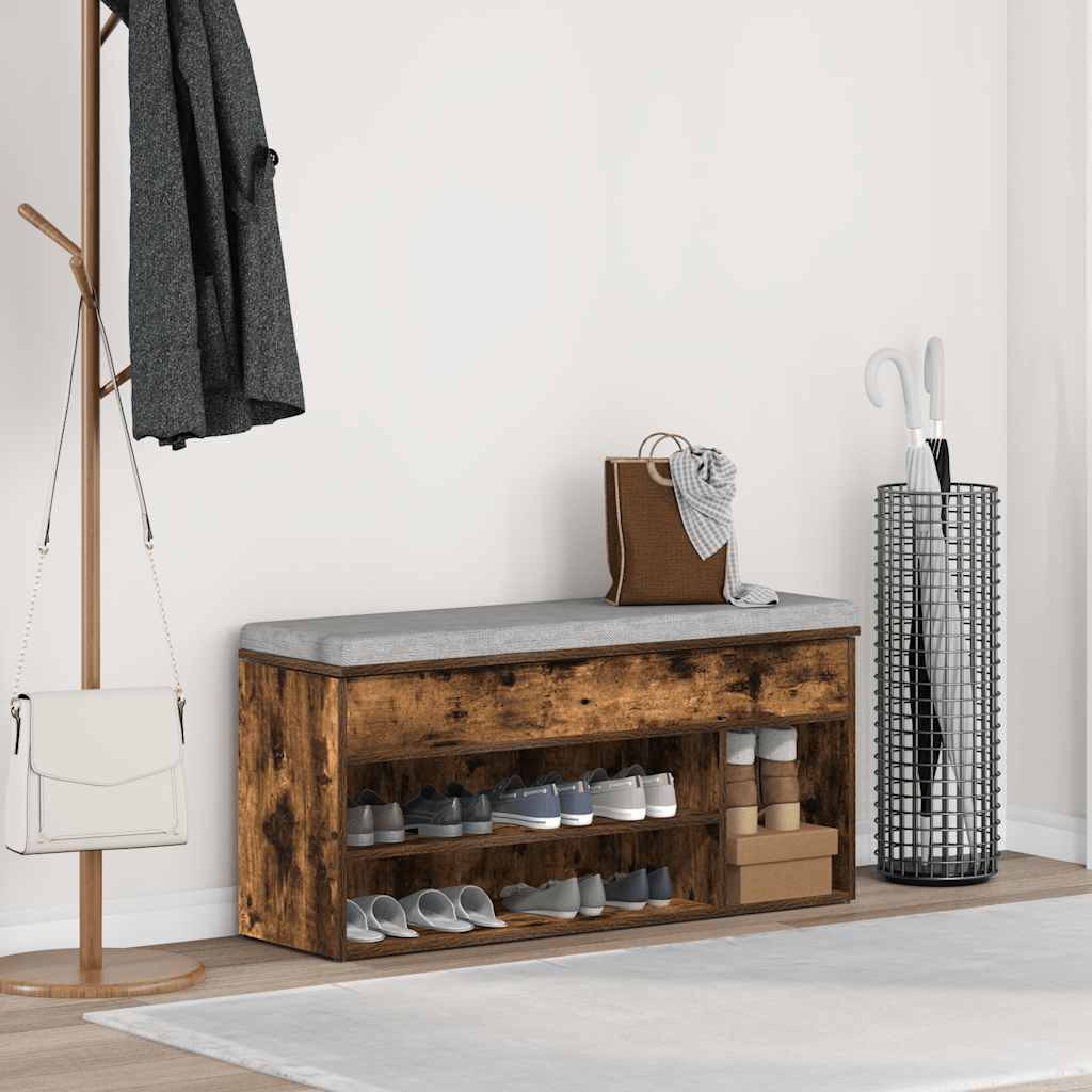 Apavu soliņš dūmots ozols 102x30,5x45 cm inženierijas koksne