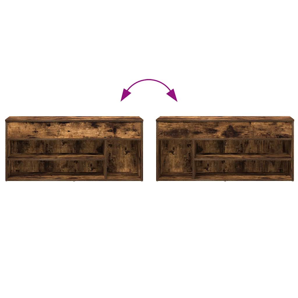 Apavu soliņš dūmots ozols 102x30,5x45 cm inženierijas koksne