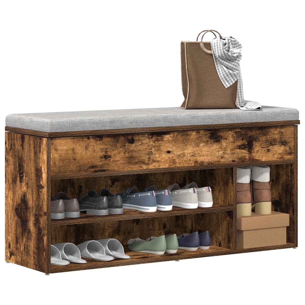 Apavu soliņš dūmots ozols 102x30,5x45 cm inženierijas koksne