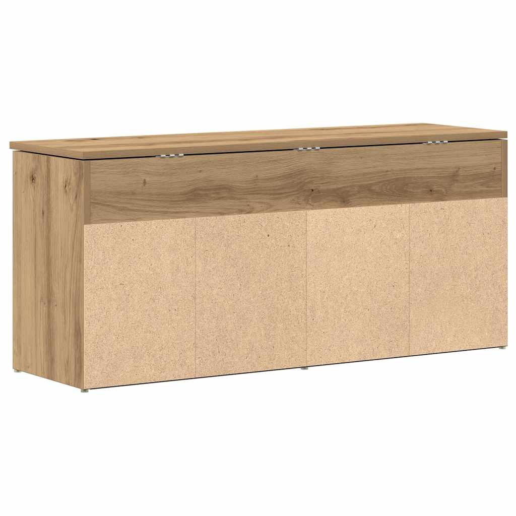 batų suolas Artisan ąžuolas 102x30,5x45 cm inžinerinė mediena