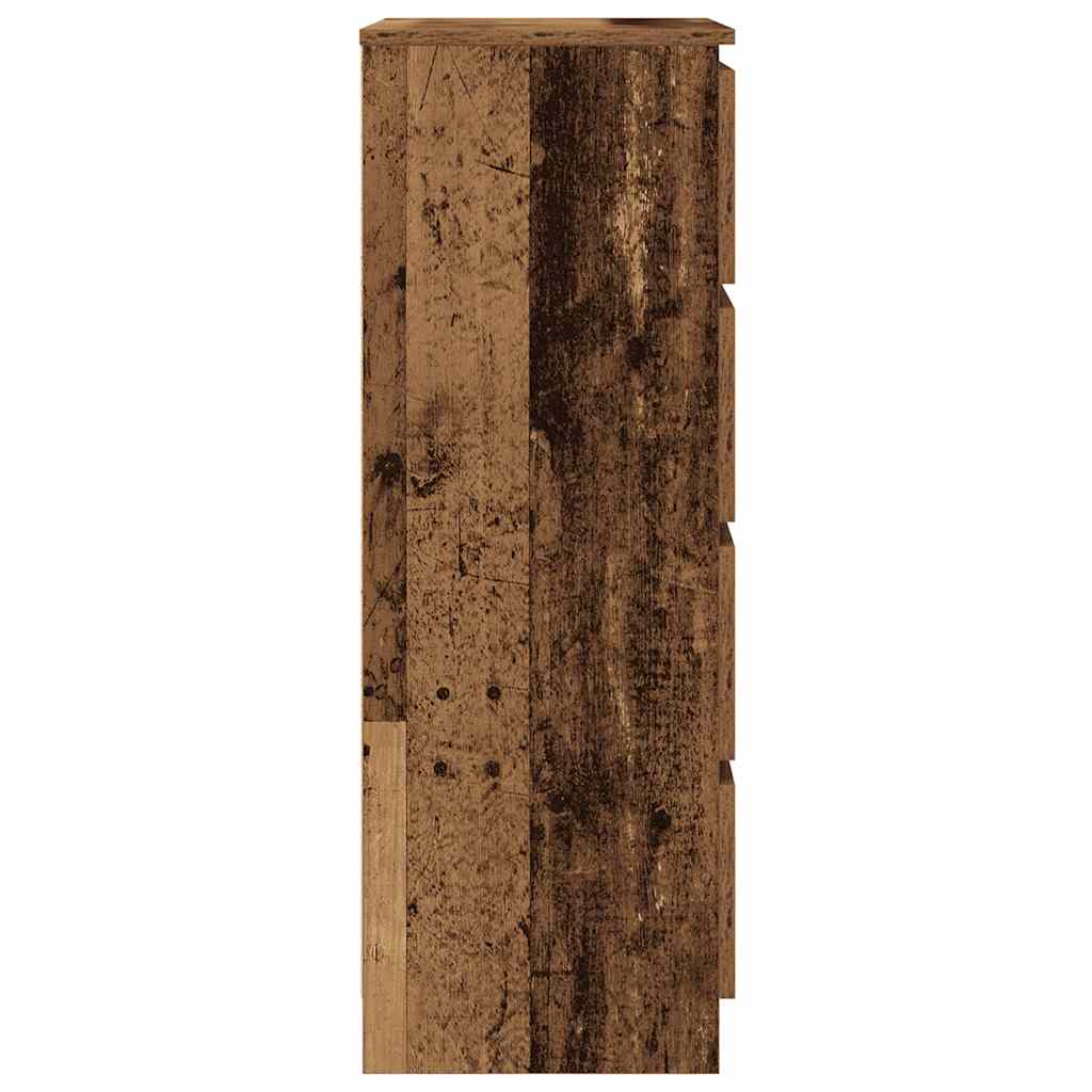 Komoda, senos medienos, 60x35x98,5 cm, inžinerinė mediena
