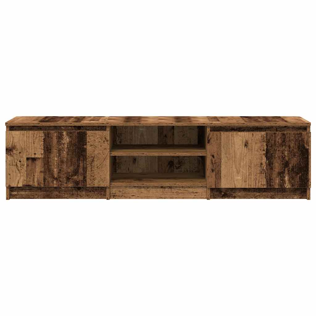 TV spintelė, senovinė mediena, 140x40x36 cm, inžinerinė mediena