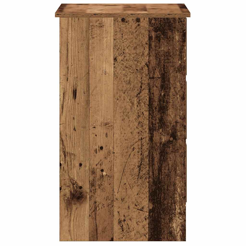 Stalas, senos medienos, 90x45x76 cm, inžinerinė mediena