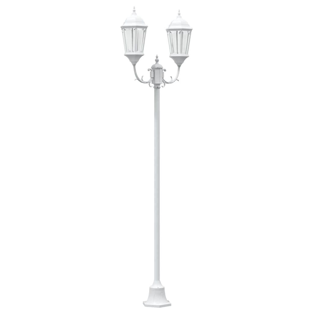 Garden light White Aluminium, glass