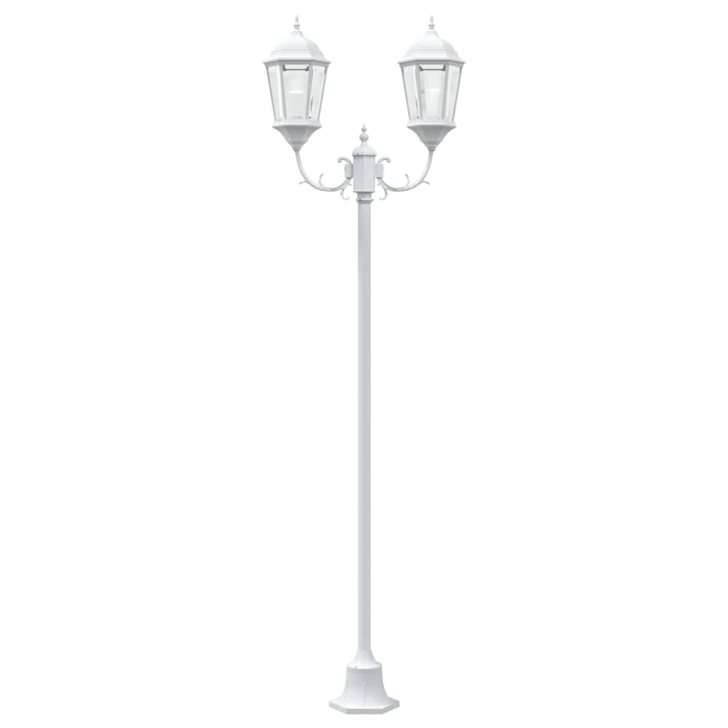 Garden light White Aluminium, glass