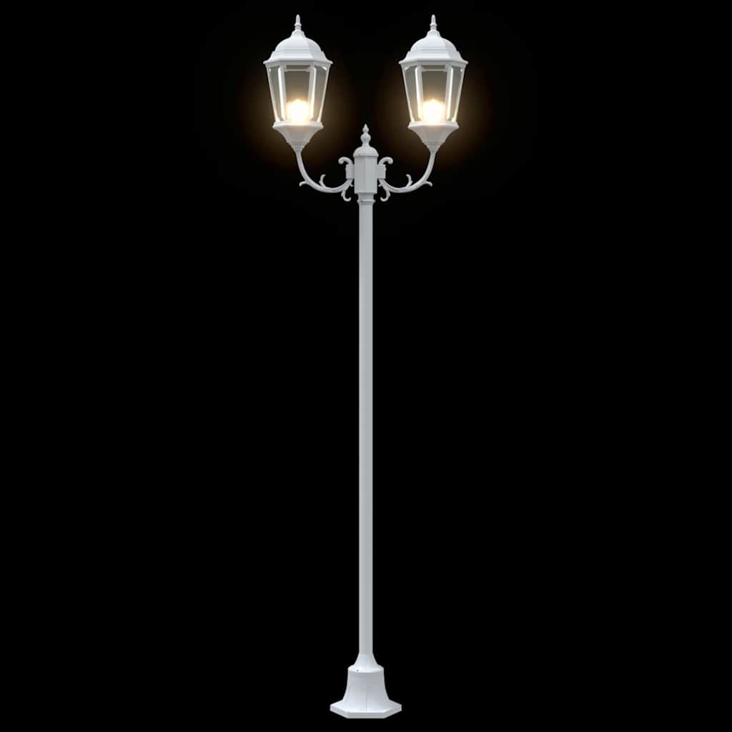 Garden light White Aluminium, glass