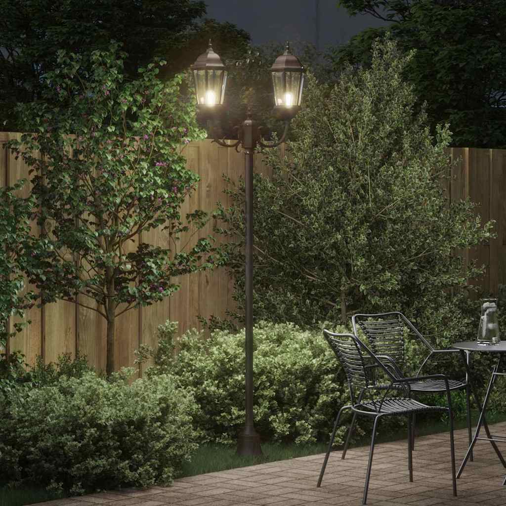 Garden light Bronze Aluminum and Glass