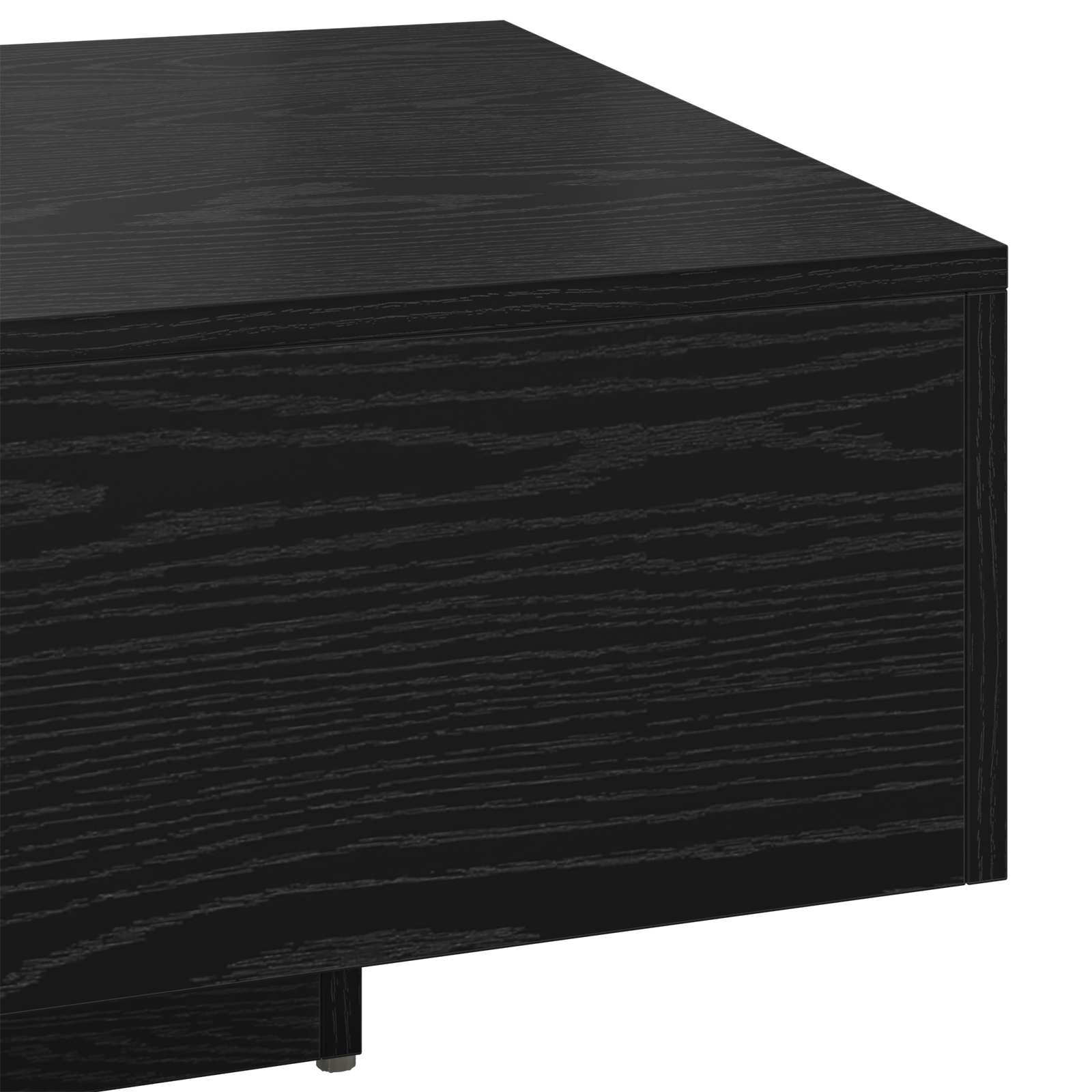 Coffee table Black oak 85 x 55 x 31 cm