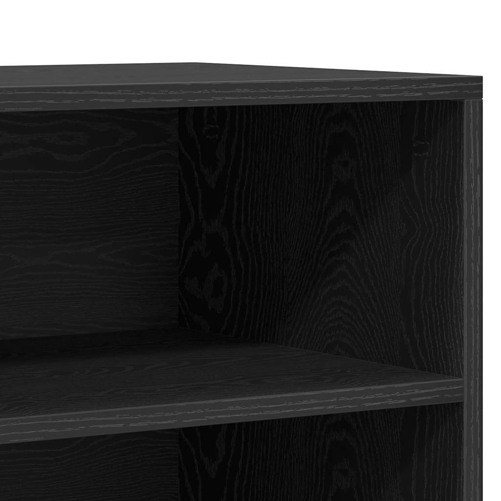 Kabal Black Oak 57 x 35 x 70 cm Engineered Wood