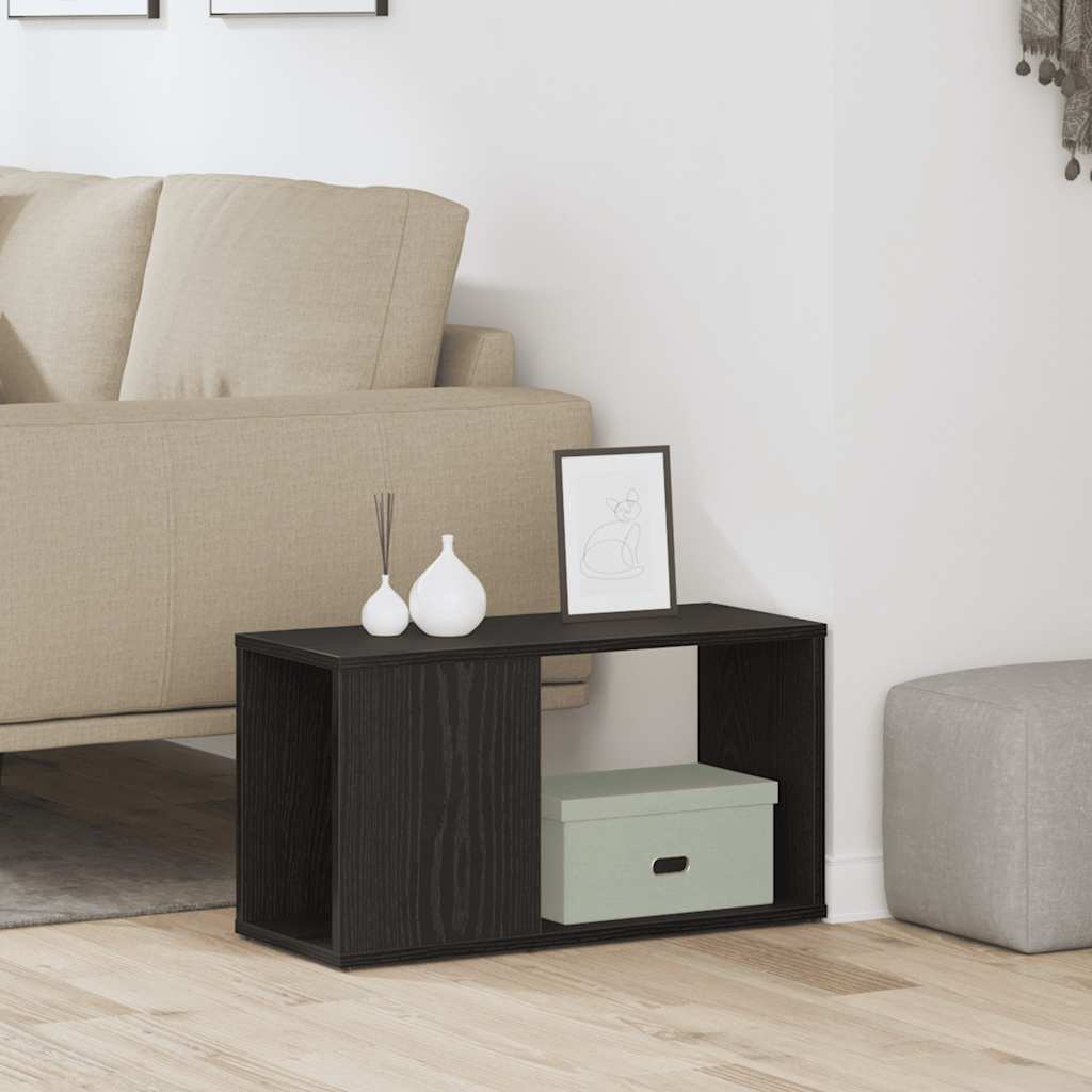 TV spintelė, juodo ąžuolo spalvos, 60x24x32 cm, inžinerinė mediena