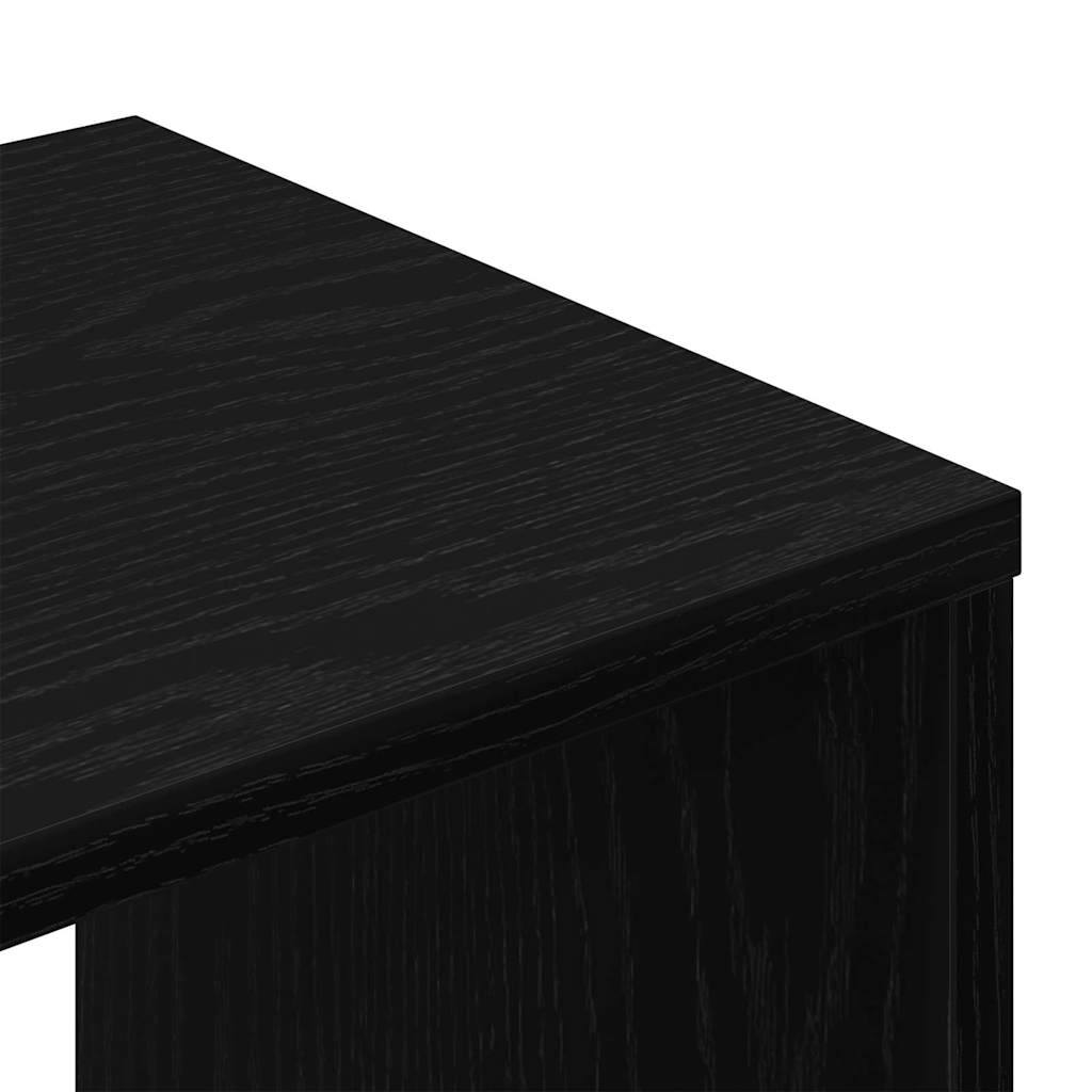 TV Cabinet 2 pcs Black 100 x 30 x 30 cm