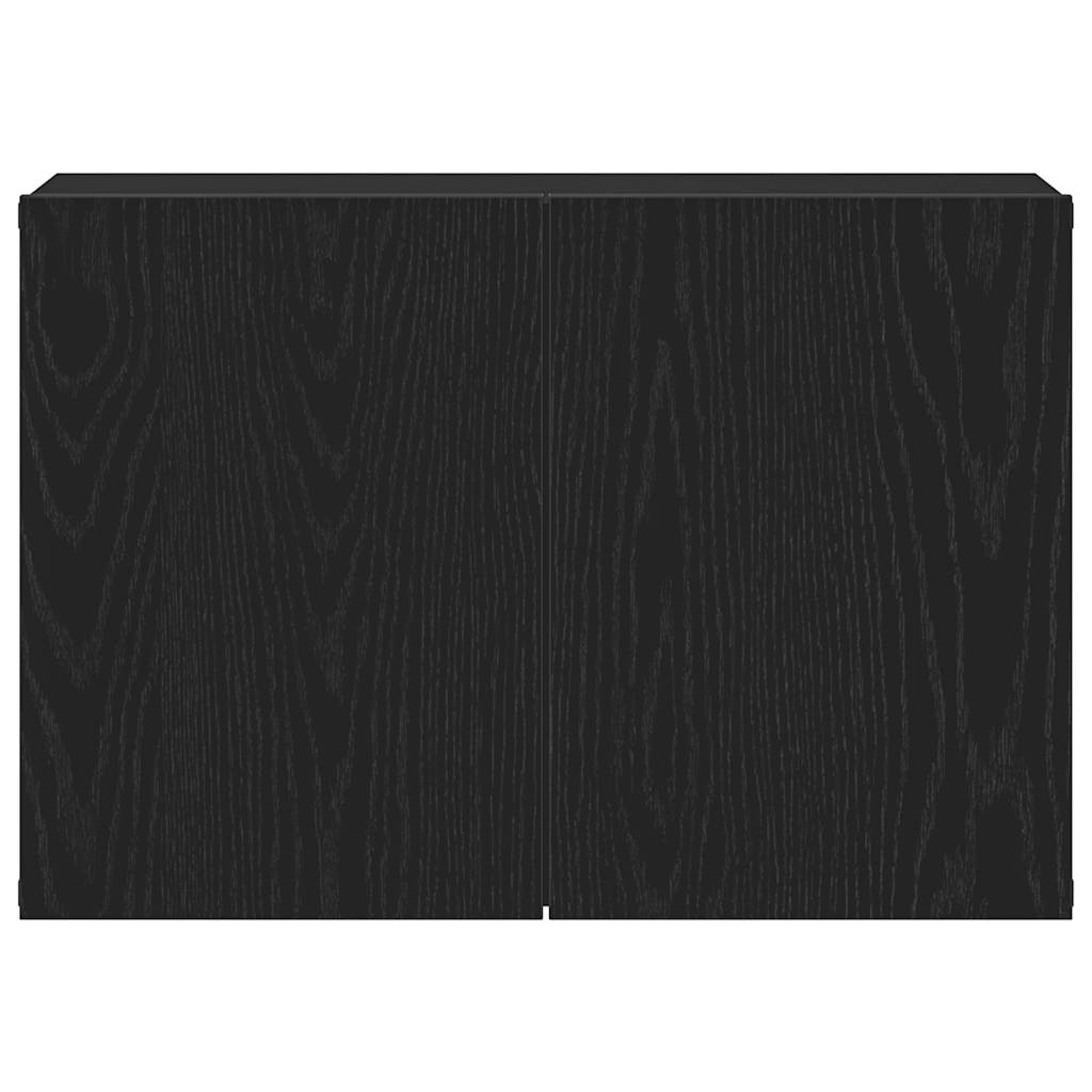 TV cabinet, black oak, 60x30x41 cm, engineered wood