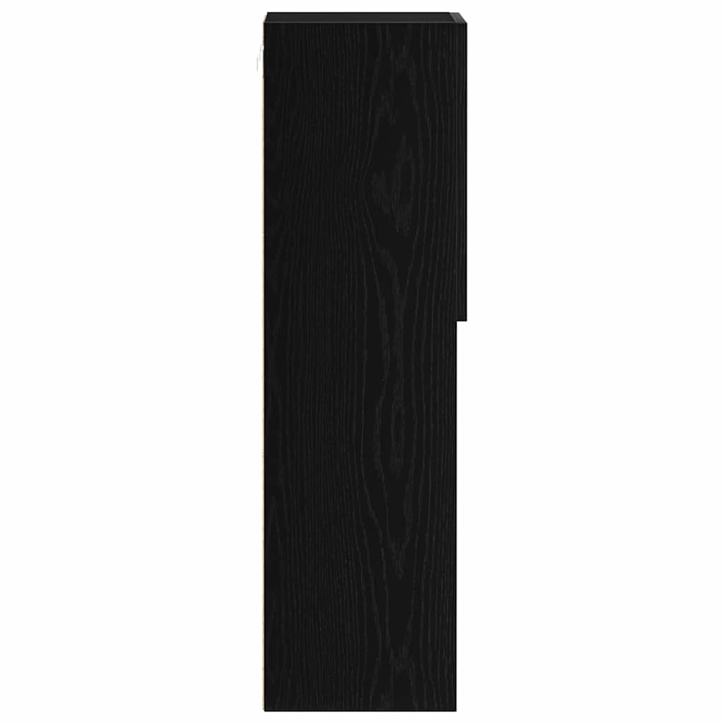 Televizoriaus spintelė Juoda 30.5 x 30 x 102 cm
