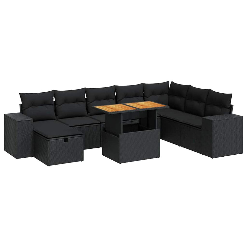 Lauko komplektas WYATT, juoda