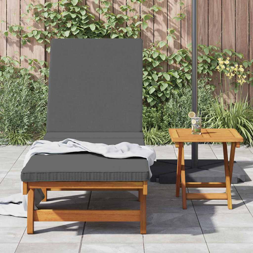 Saulės gultas Ruda 199 x 63 x 85 cm Kietos akacijos mediena