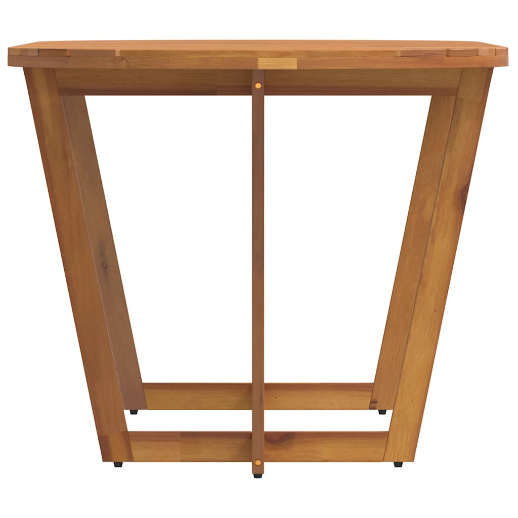 Sodo valgomojo stalas, ovalus, 200x90x75 cm, akacijos masyvas