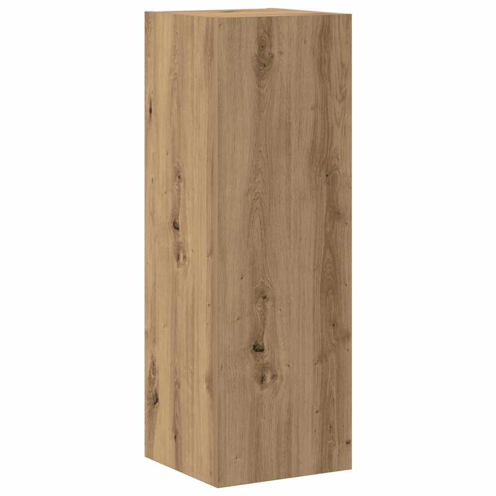3 dalių sieninis televizoriaus spintelės komplektas Artisan Oak