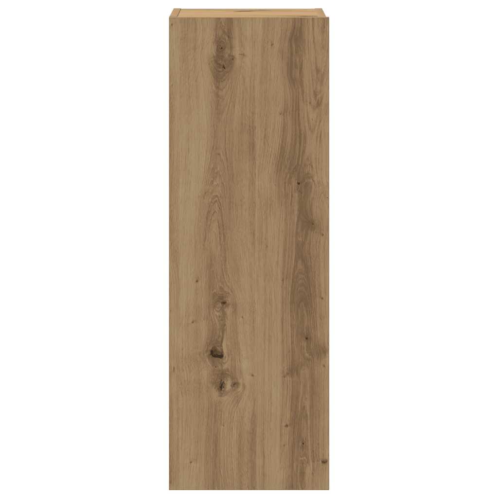 3 dalių sieninis televizoriaus spintelės komplektas Artisan Oak