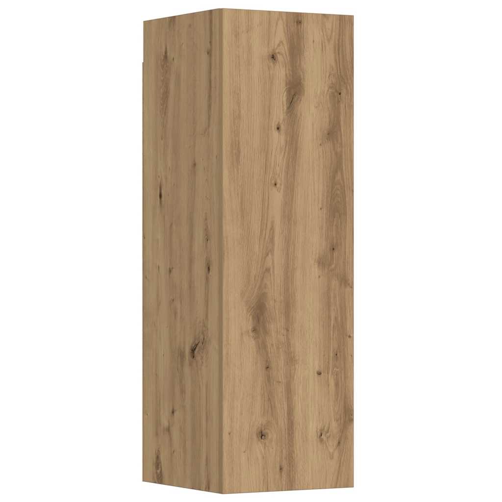 3-piece TV cabinet set Artisan Oak