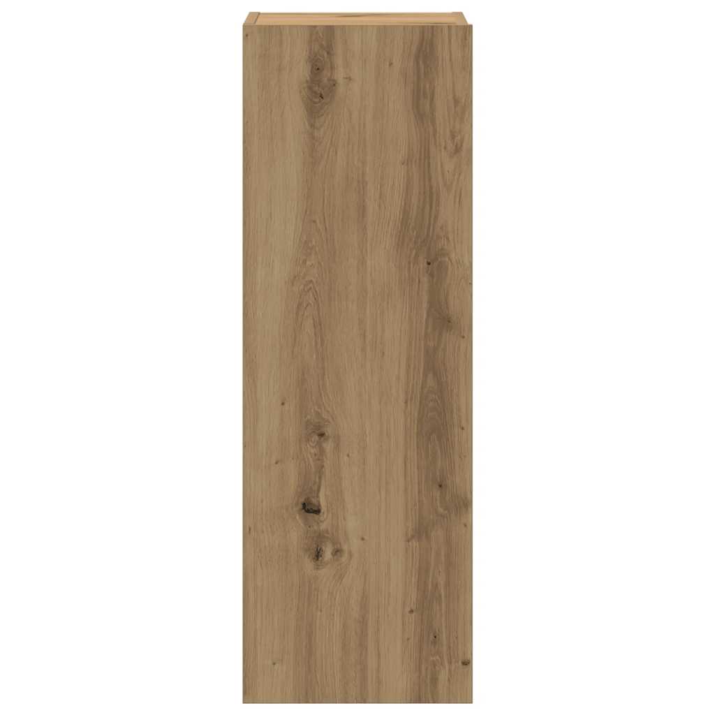5 dalių sieninis televizoriaus spintelės komplektas Artisan Oak