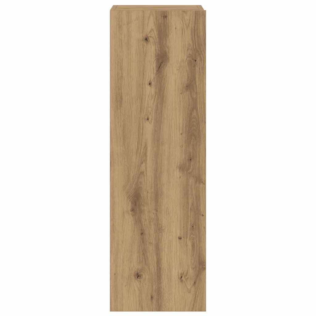 5 dalių sieninis televizoriaus spintelės komplektas Artisan Oak