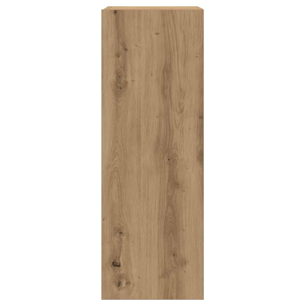 3 dalių sieninis televizoriaus spintelės komplektas Artisan Oak