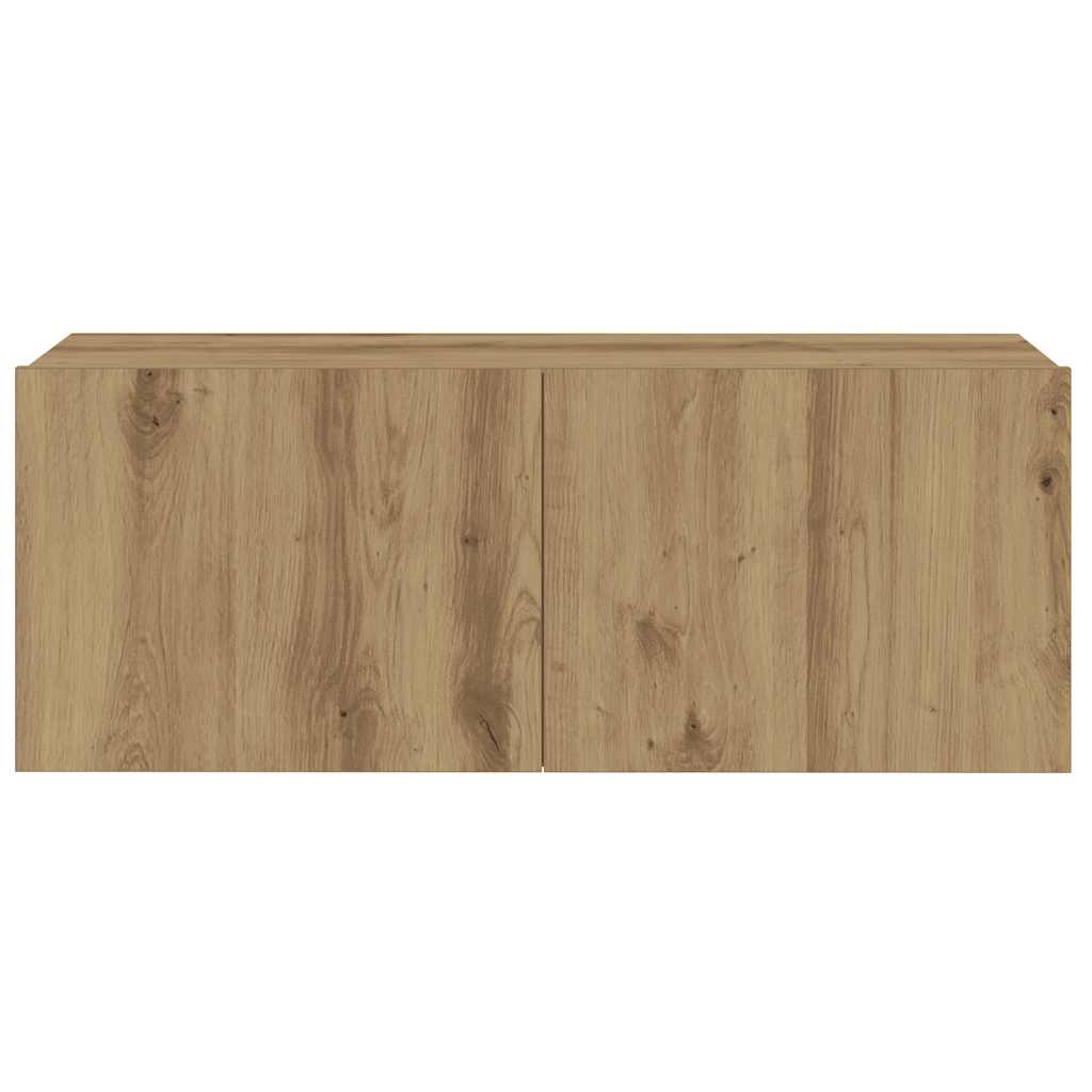 3-piece TV cabinet set Artisan Oak