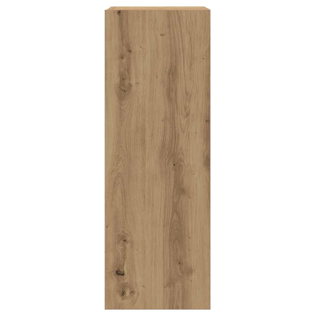 8 dalių sieninis televizoriaus spintelės komplektas Artisan Oak