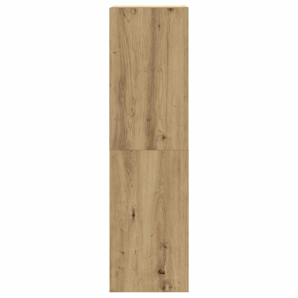 5 dalių sieninis televizoriaus spintelės komplektas Artisan Oak