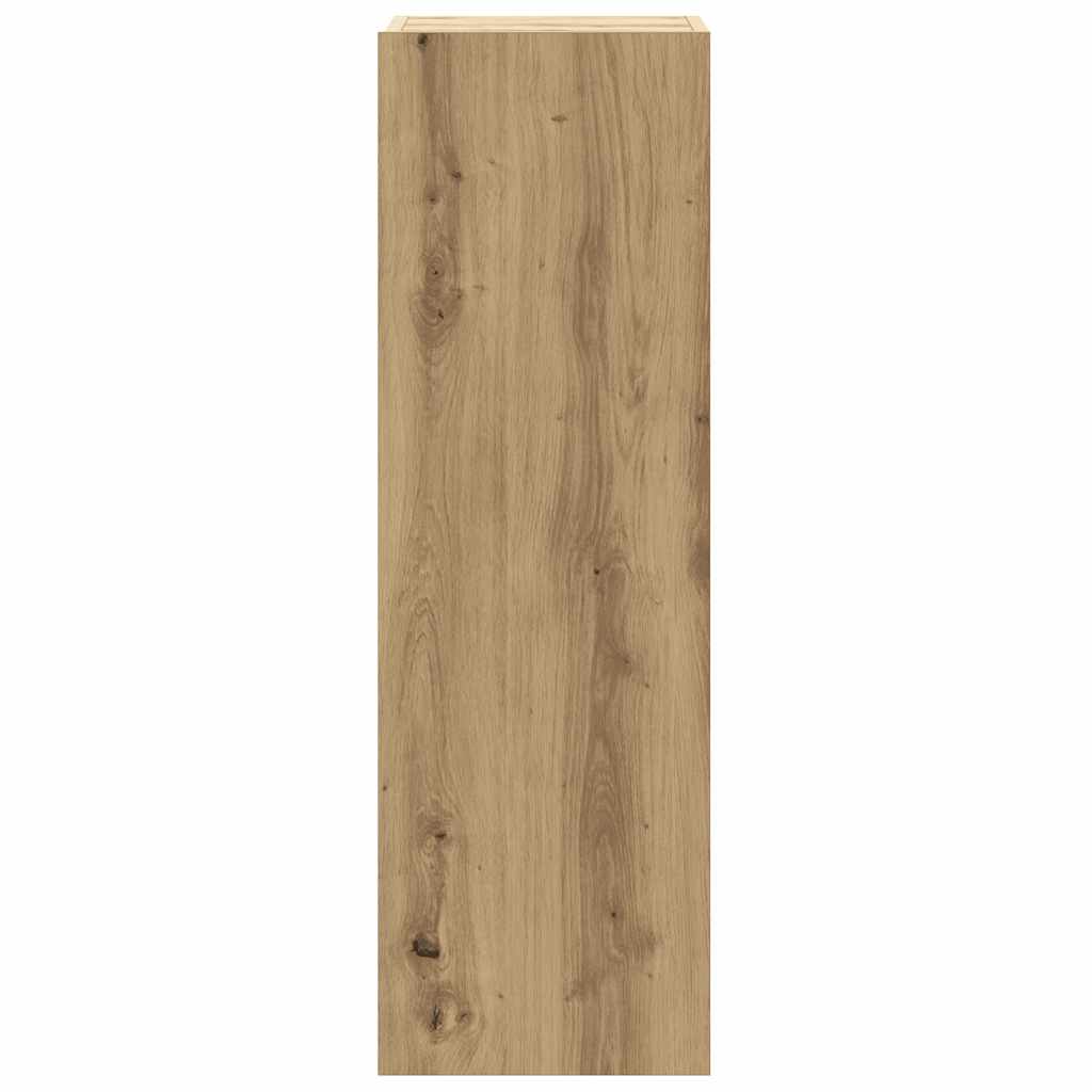 8 dalių sieninis televizoriaus spintelės komplektas Artisan Oak