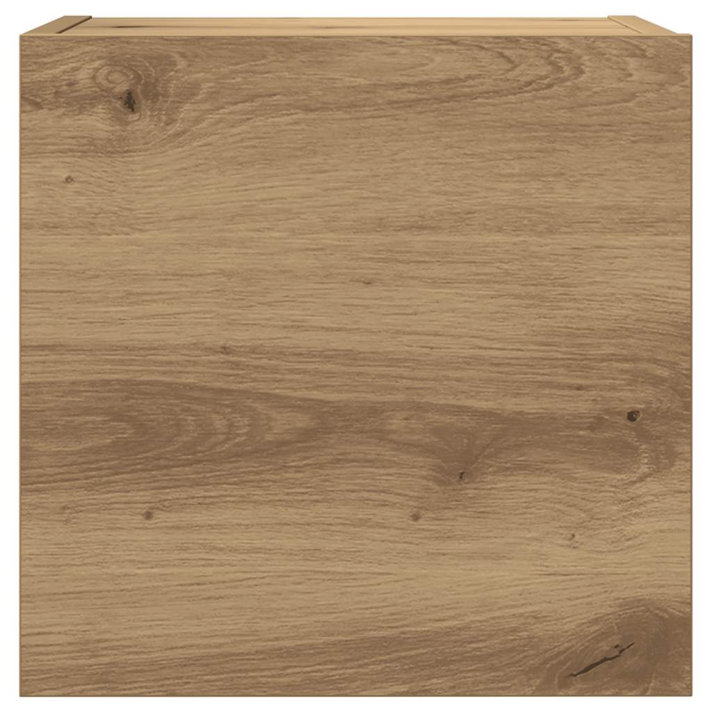 7 dalių sieninis televizoriaus spintelės komplektas Artisan Oak