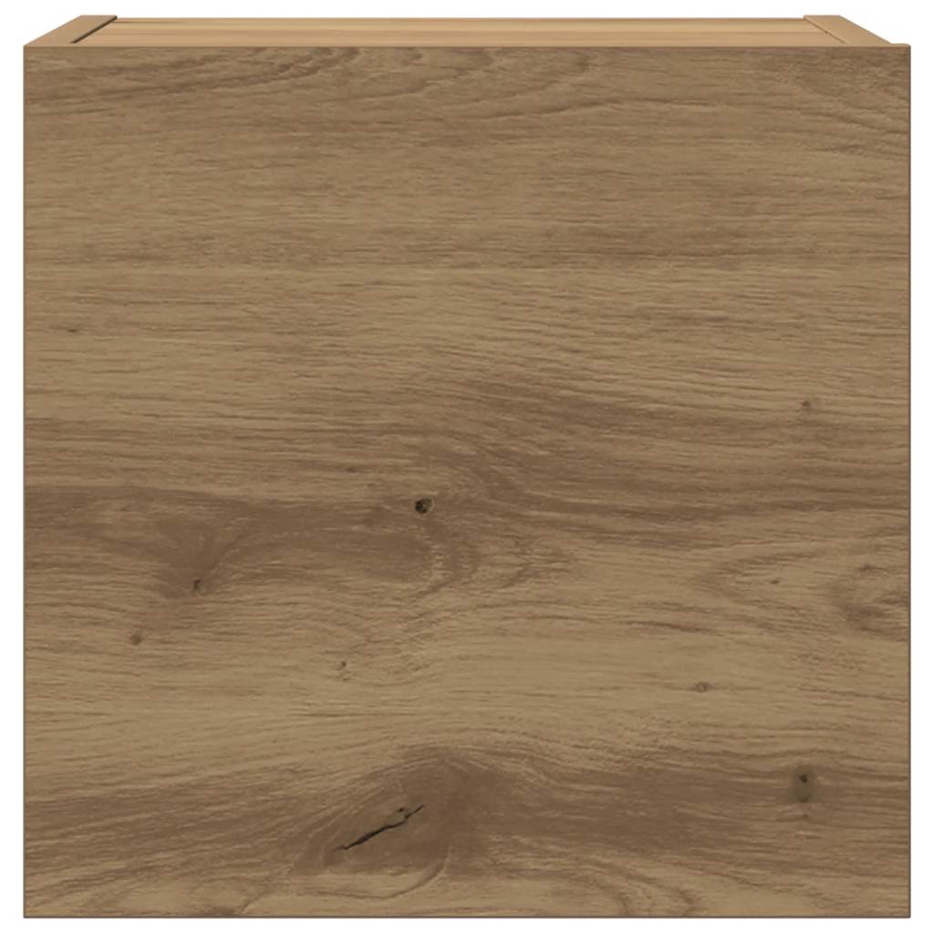 5 dalių sieninis televizoriaus spintelės komplektas Artisan Oak