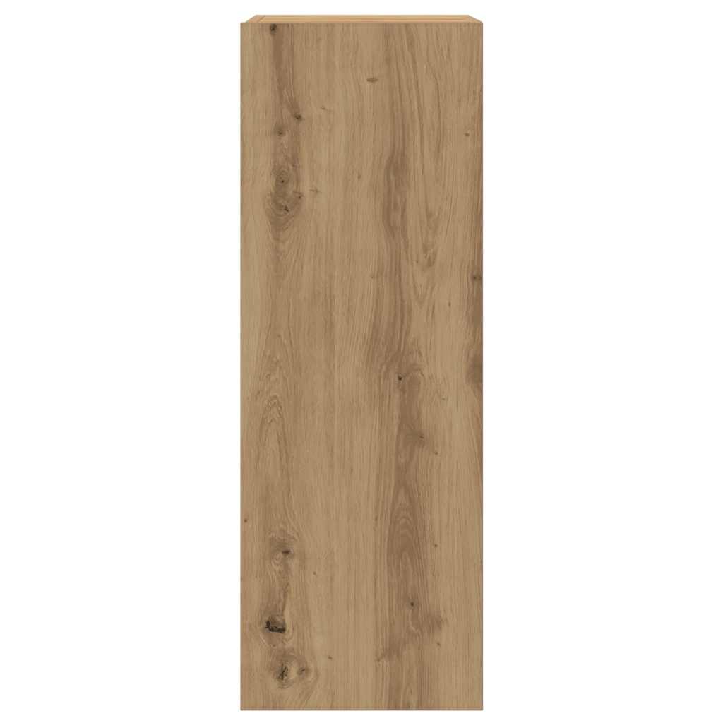 8 dalių sieninis televizoriaus spintelės komplektas Artisan Oak