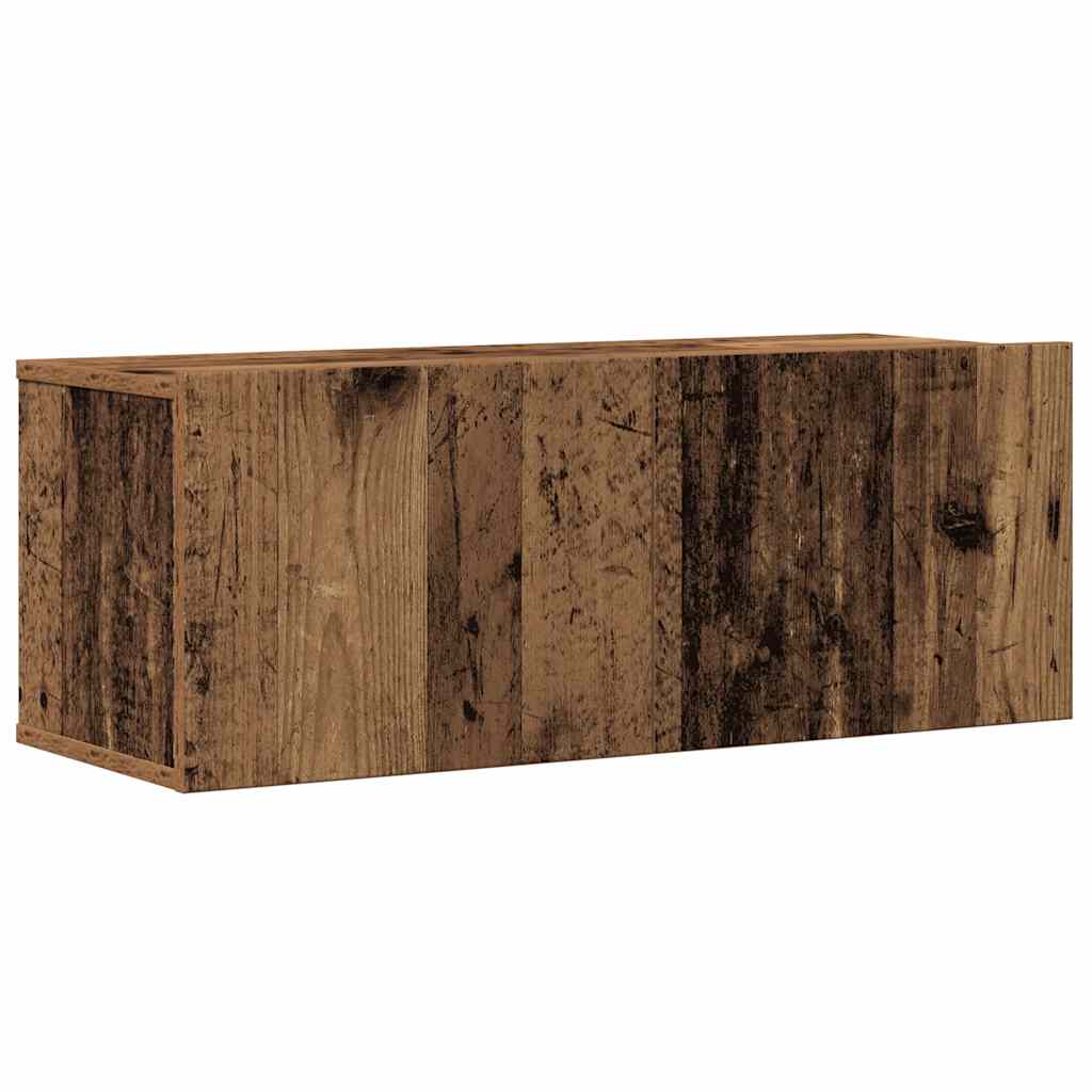 Wall-mounted TV cabinet set, 6-piece