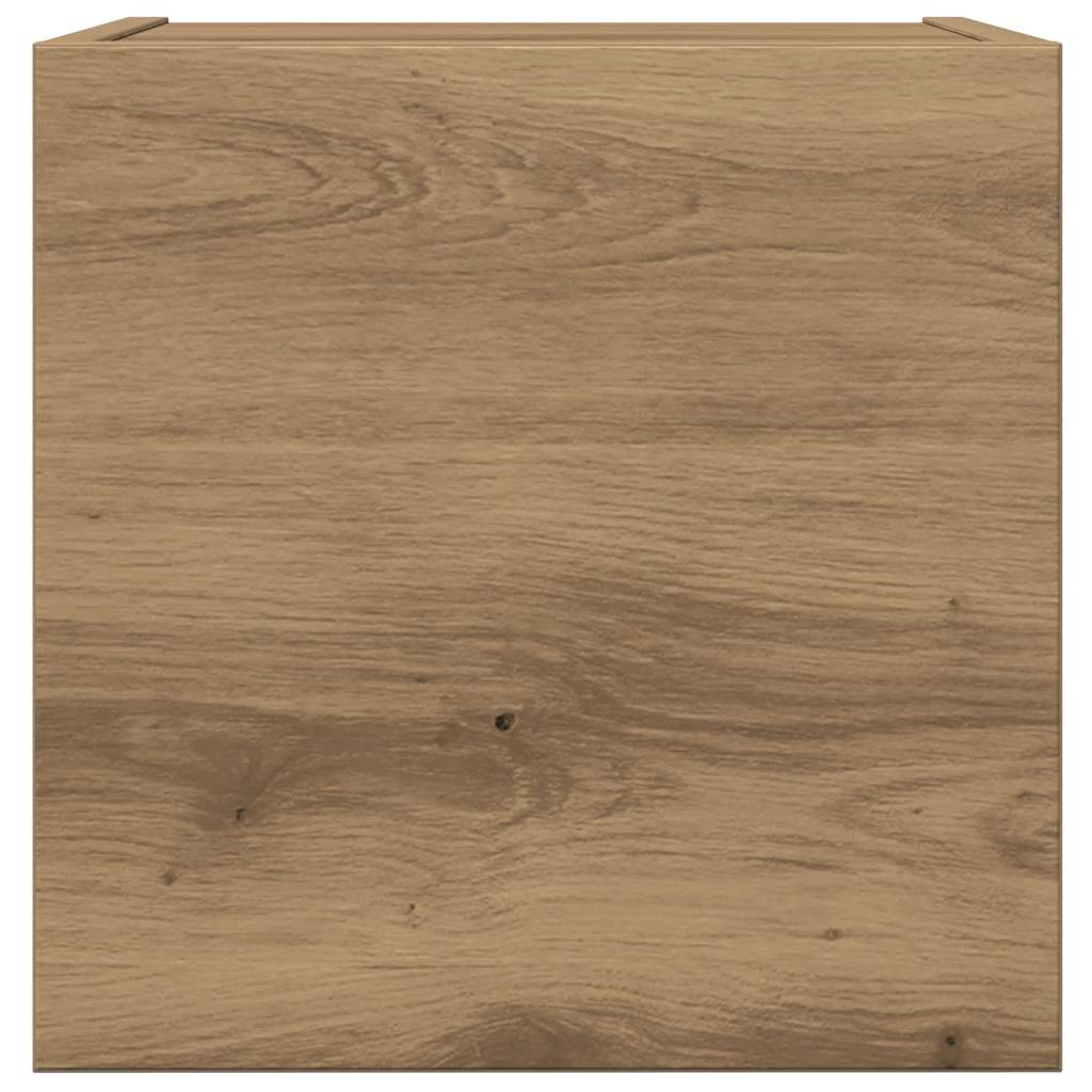4 dalių sieninis televizoriaus spintelės komplektas Artisan Oak
