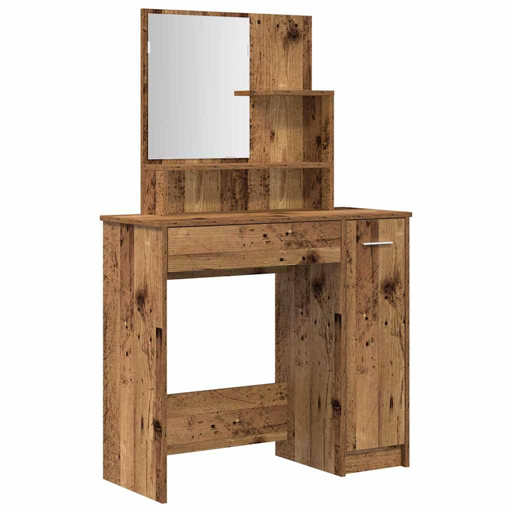 tualetinio staliuko komplektas Old Wood Engineered Wood