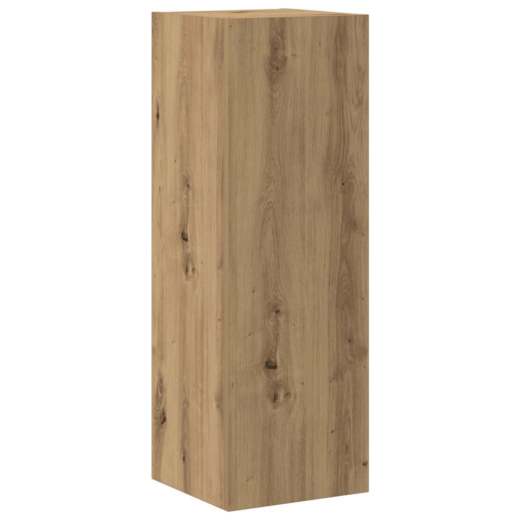 5 dalių sieninis televizoriaus spintelės komplektas Artisan Oak