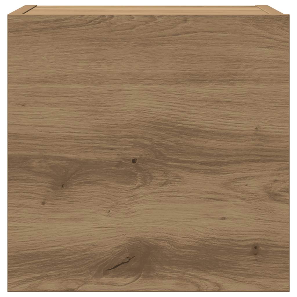 5 dalių sieninis televizoriaus spintelės komplektas Artisan Oak