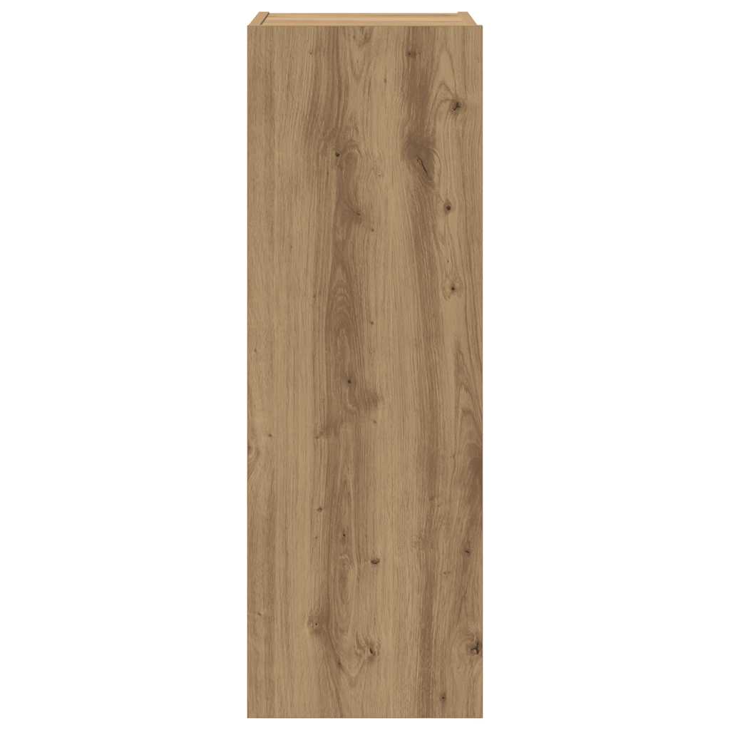 4 dalių sieninis televizoriaus spintelės komplektas Artisan Oak
