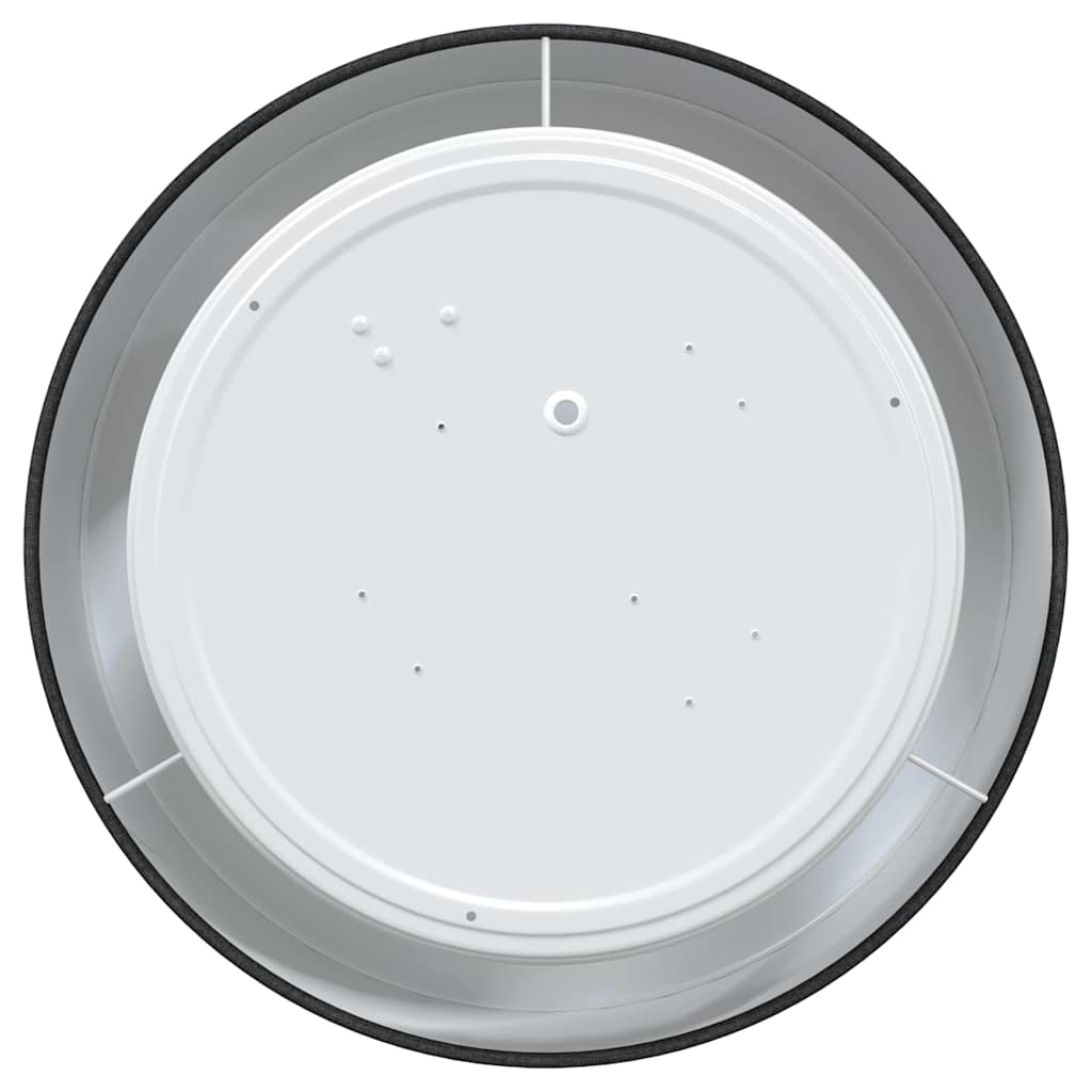 Griestu lampas Melnas Ø 30 cm, Audums, E27