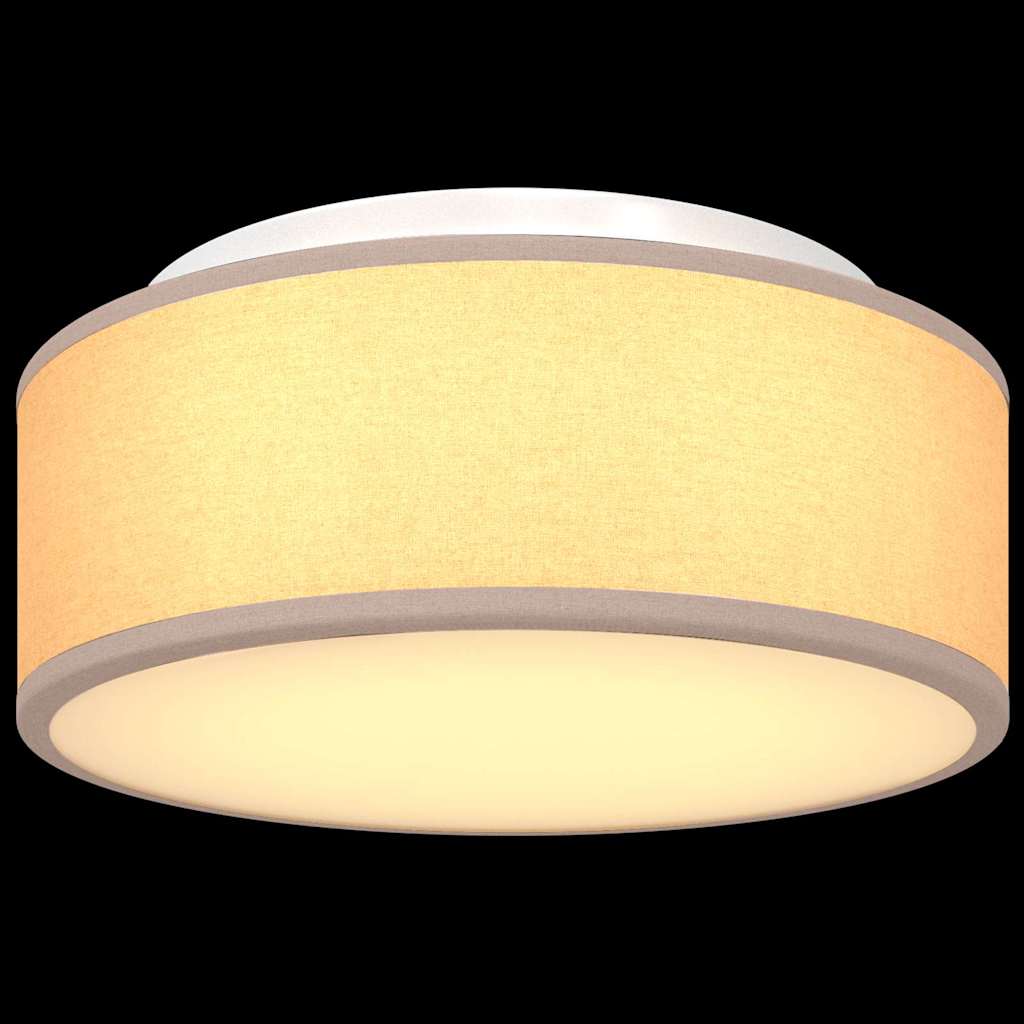 Įmontuojamos lubų šviesos taupe 30 cm audinio E27