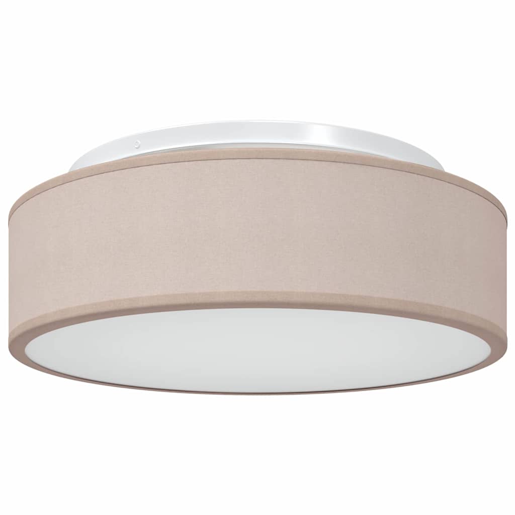 Įmontuojami lubų šviestuvai Taupe Ø 38 cm audinys E27